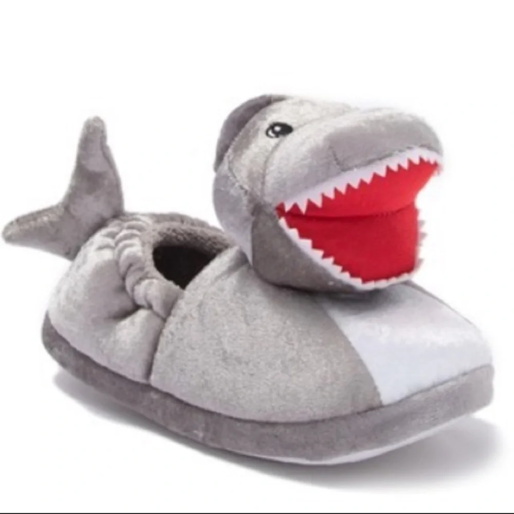 ESQUIRE | Sharky Slipper New With Tags NWT Shark Ocean Theme House Shoes